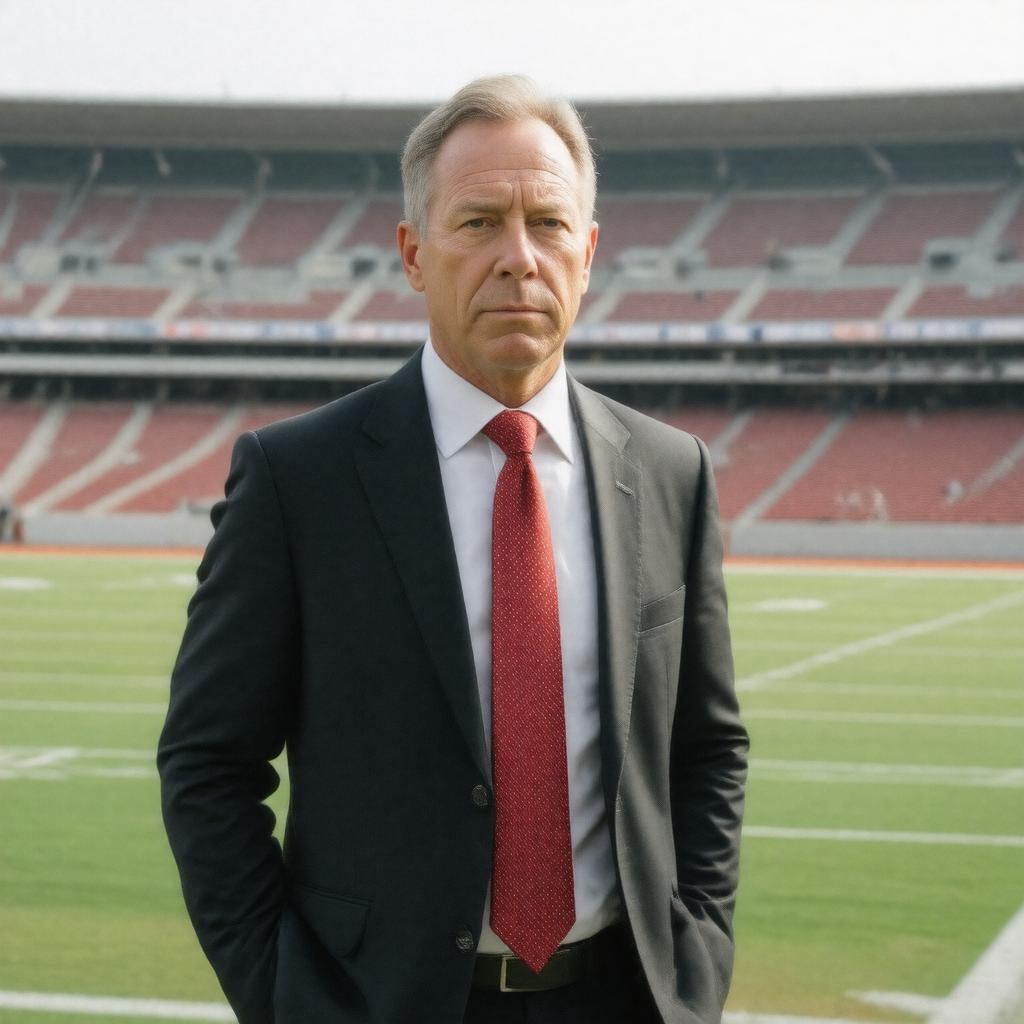 AI-created image of Dennis Erickson