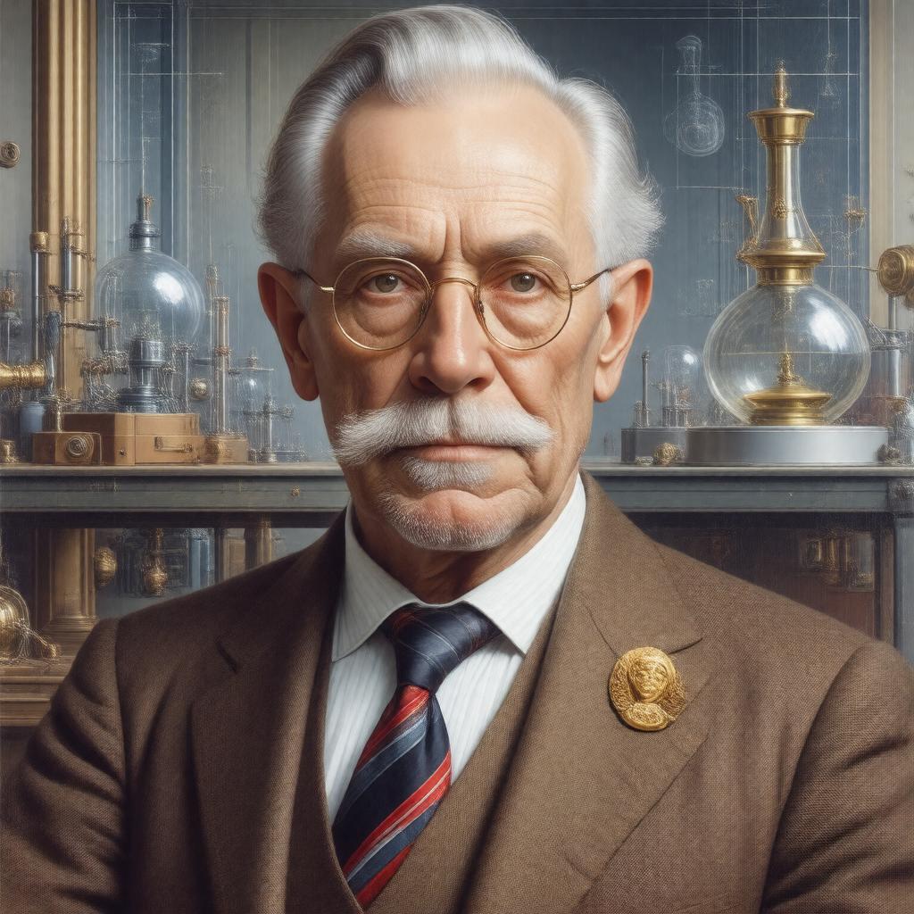 AI-created image of Dennis Gabor