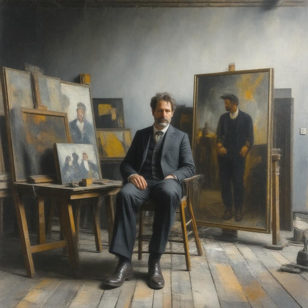 AI-created image of Dennis Miller Bunker