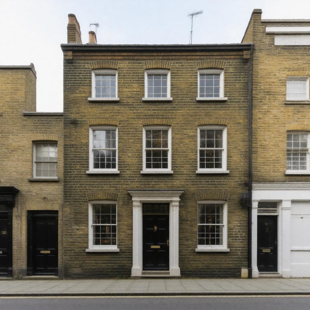 Click to view larger image AI-created image of Dennis Severs' House