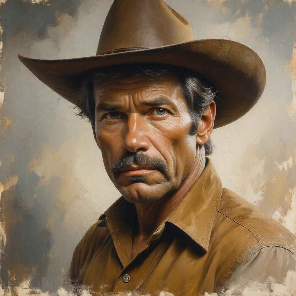 AI-created image of Dennis Weaver