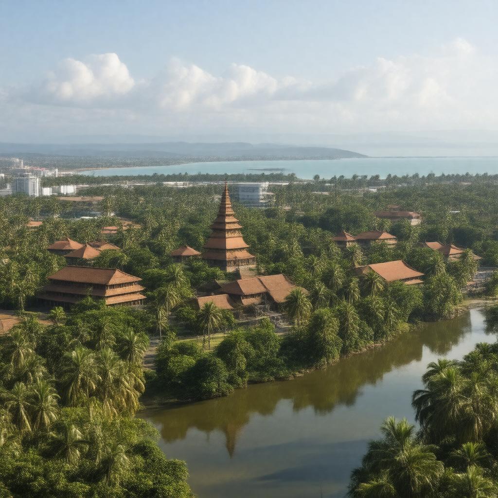 AI-created image of Denpasar