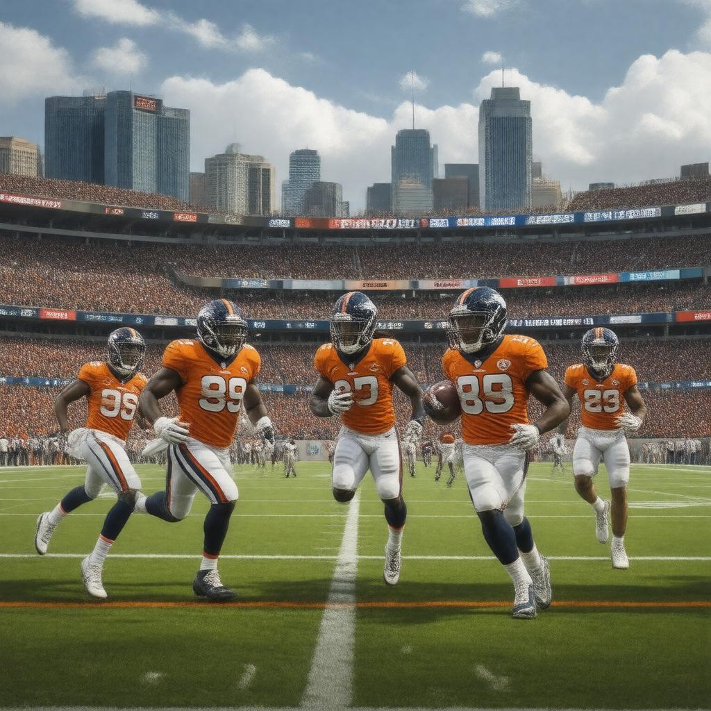 AI-created image of Denver Broncos