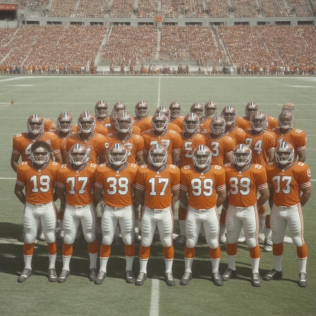 AI-created image of Denver Broncos, 1978