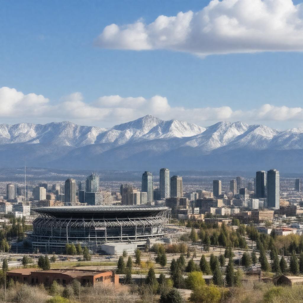 AI-created image of Denver, Colorado
