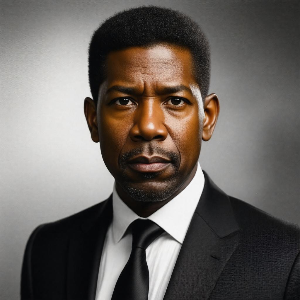AI-created image of Denzel Washington