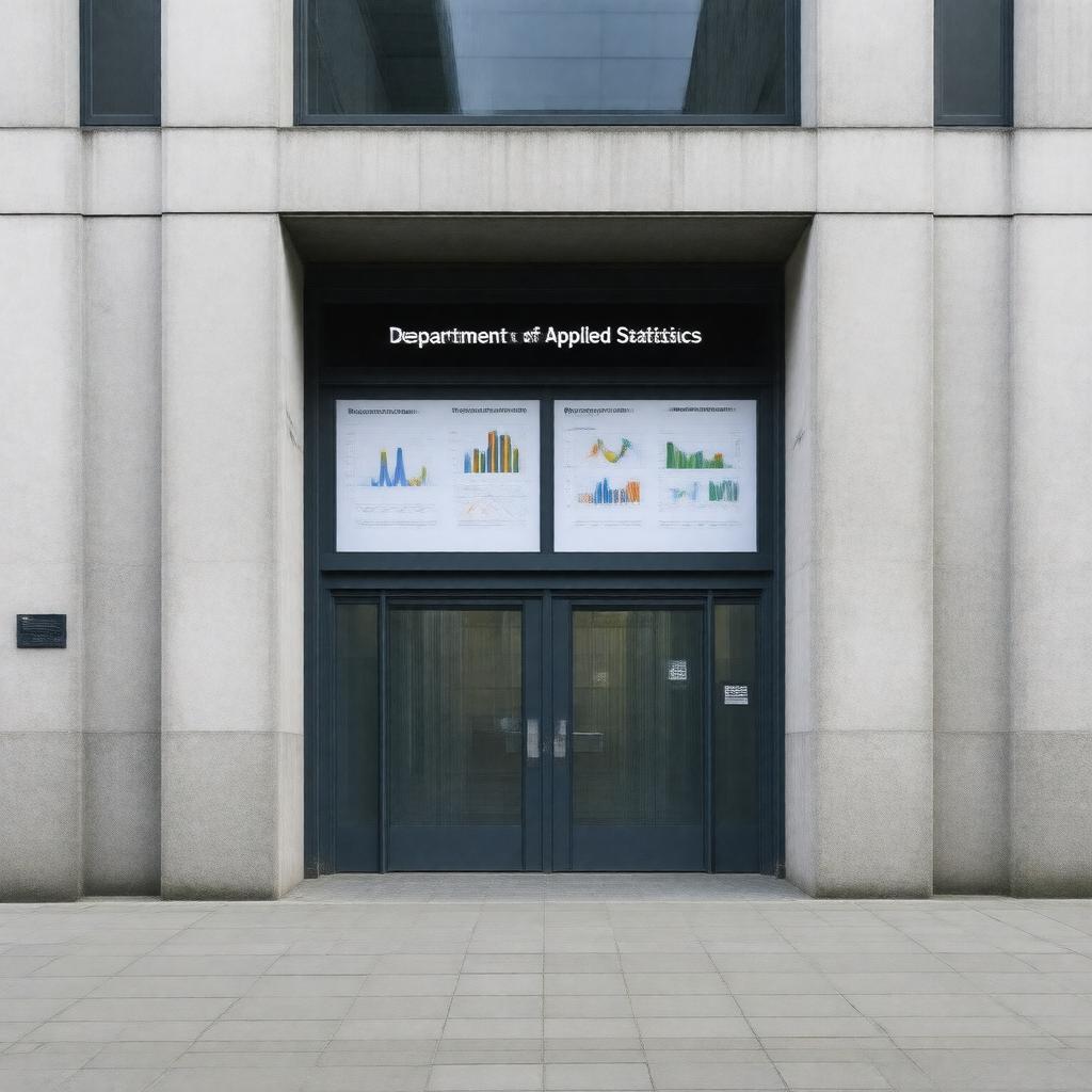 AI-created image of Department of Applied Statistics at University College London