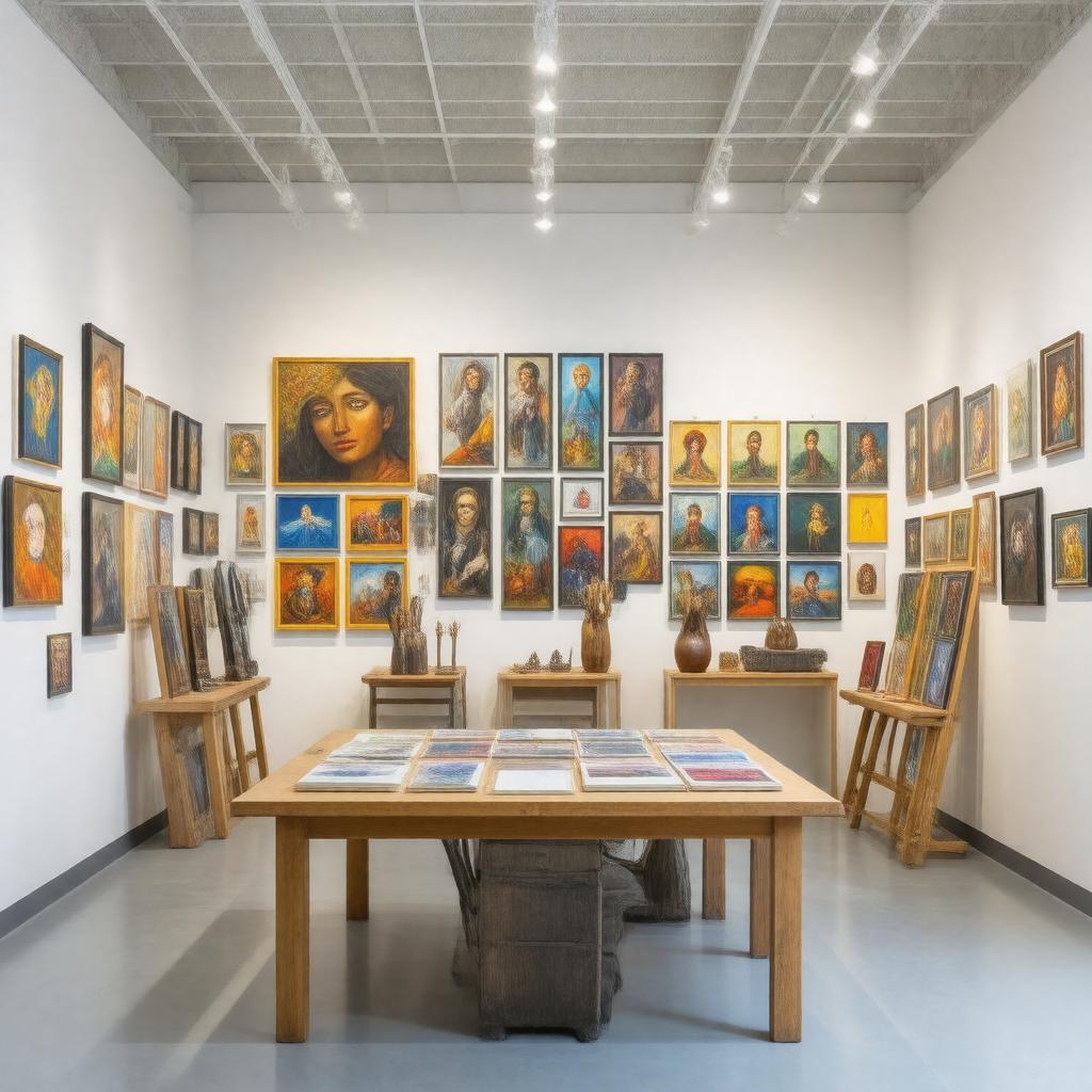 AI-created image of Department of Art