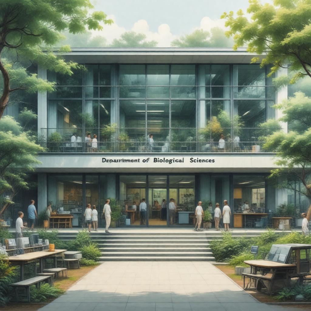 Click to view larger image AI-created image of Department of Biological Sciences