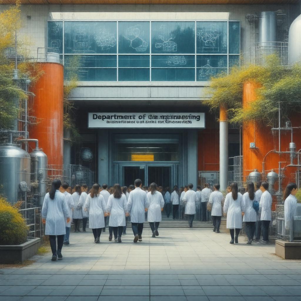 Click to view larger image AI-created image of Department of Chemical Engineering