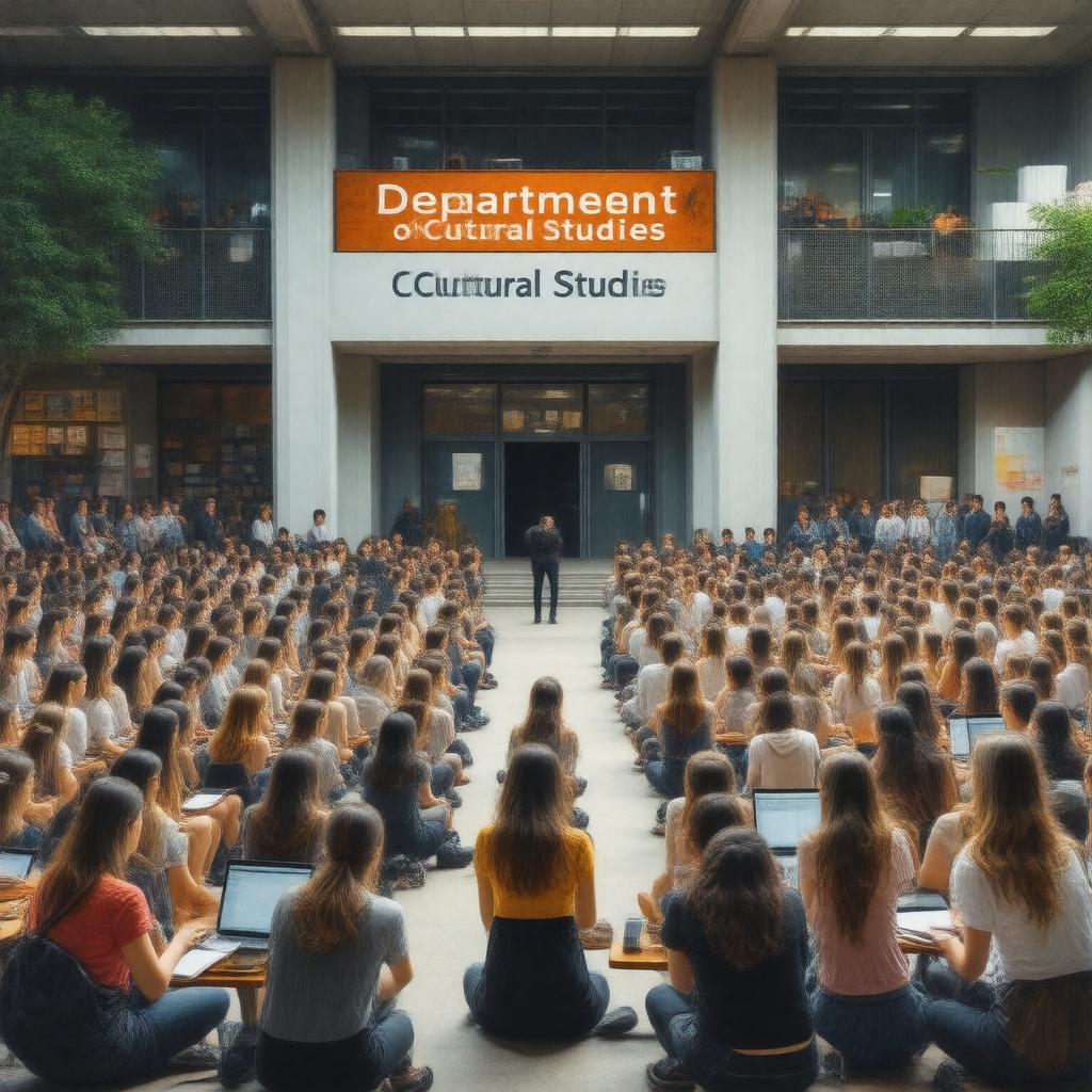 AI-created image of Department of Cultural Studies