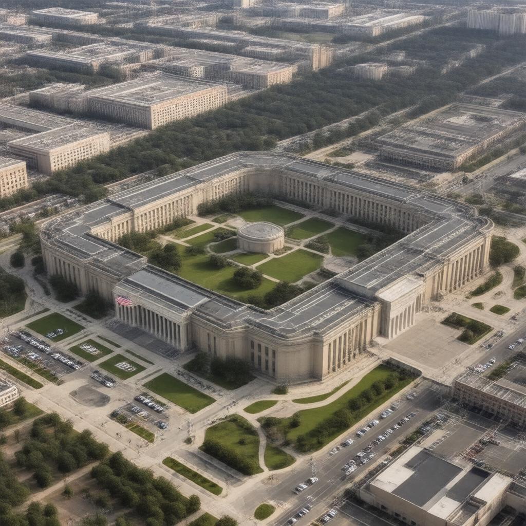 AI-created image of Department of Defense