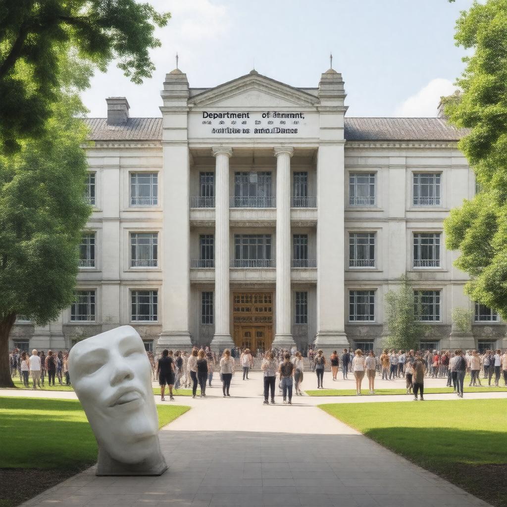 AI-created image of Department of Drama, Theatre and Dance