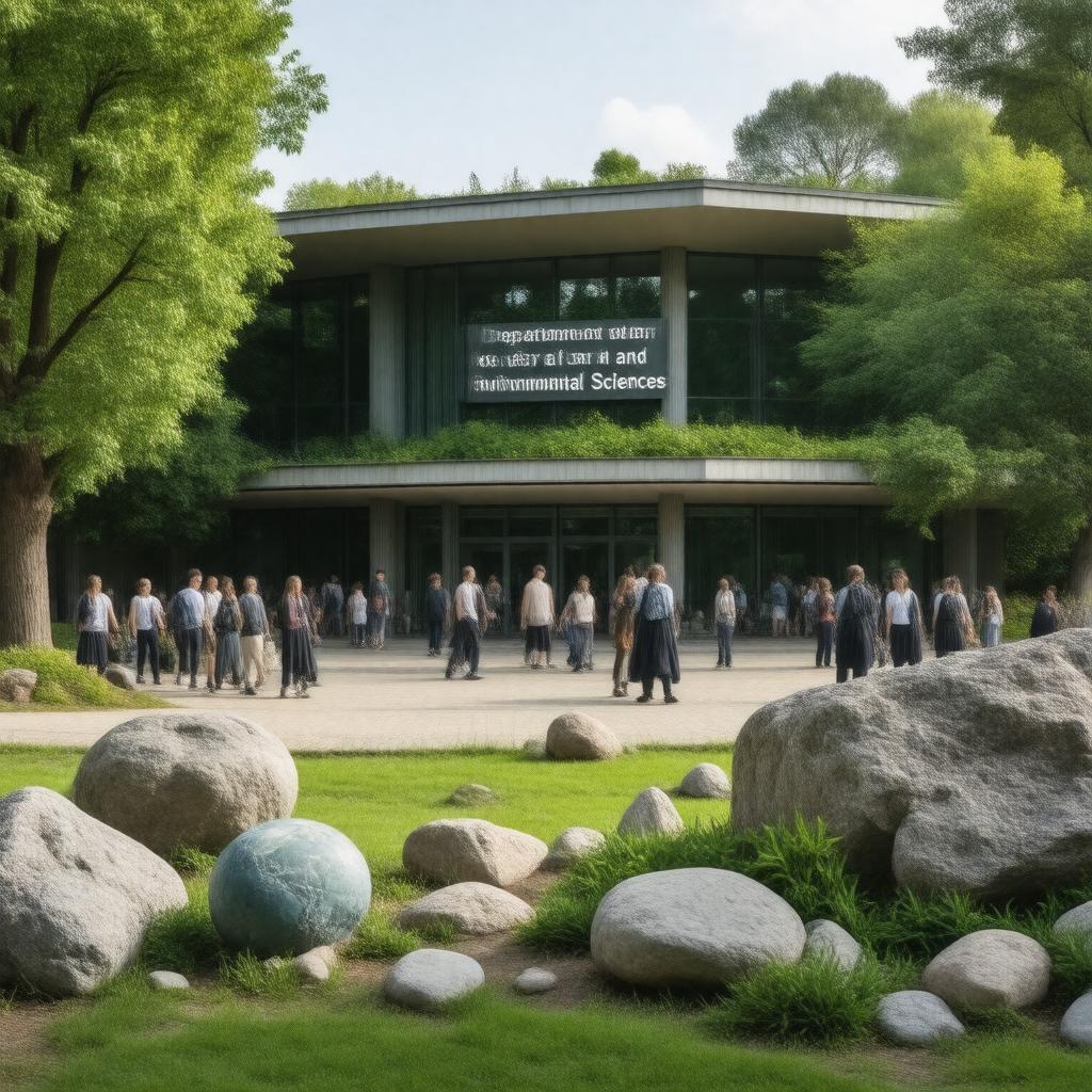 Click to view larger image AI-created image of Department of Earth and Environmental Sciences