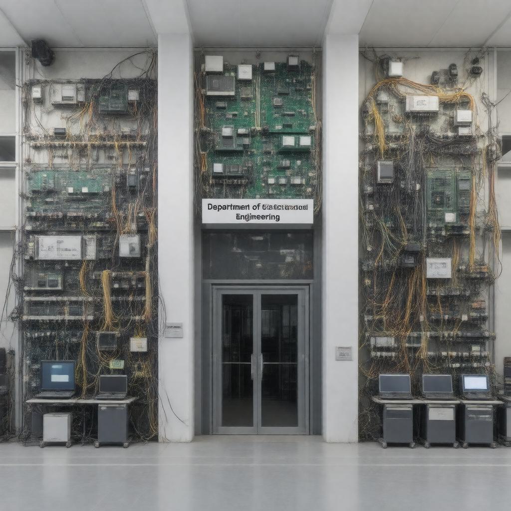 Click to view larger image AI-created image of Department of Electrical and Computer Engineering