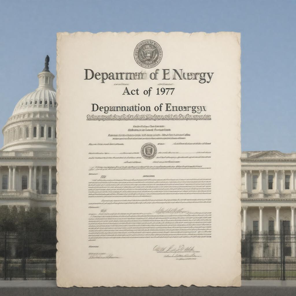 AI-created image of Department of Energy Organization Act