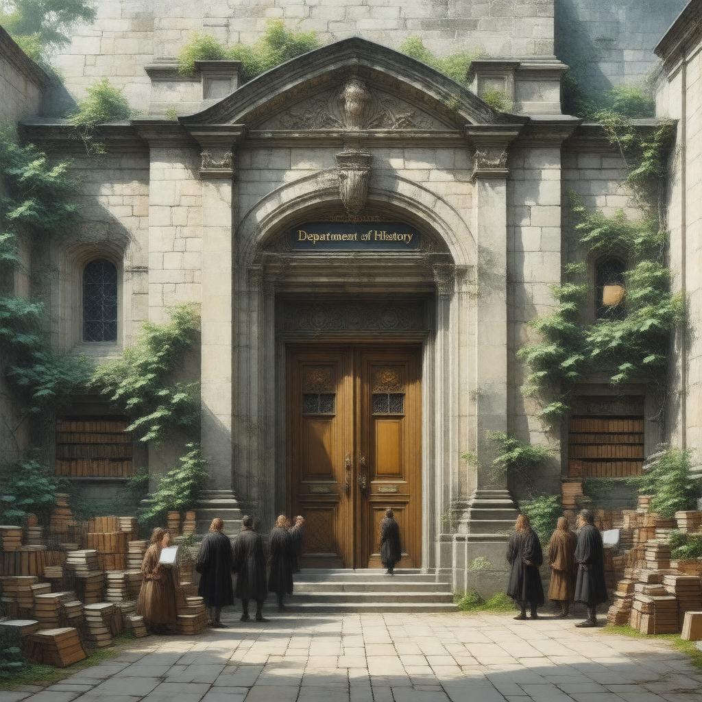 AI-created image of Department of History