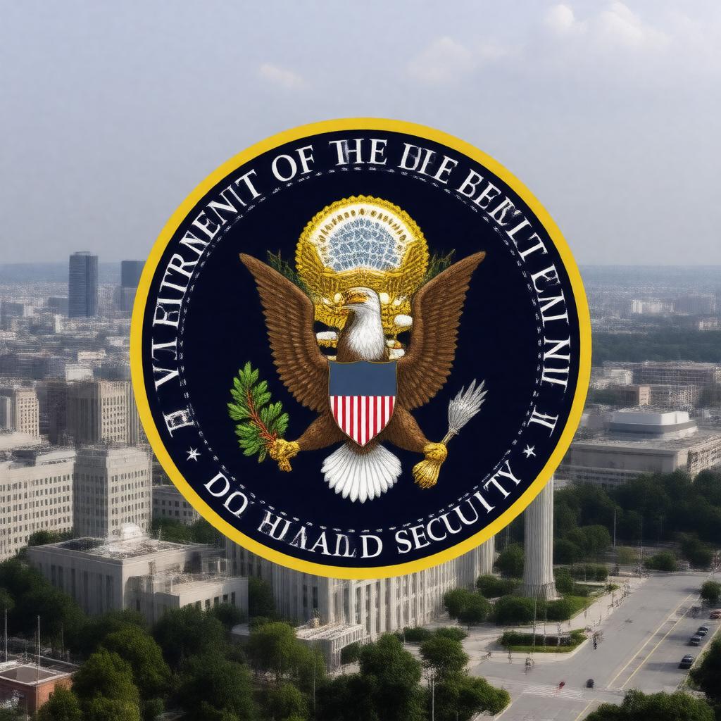 AI-created image of Department of Homeland Security