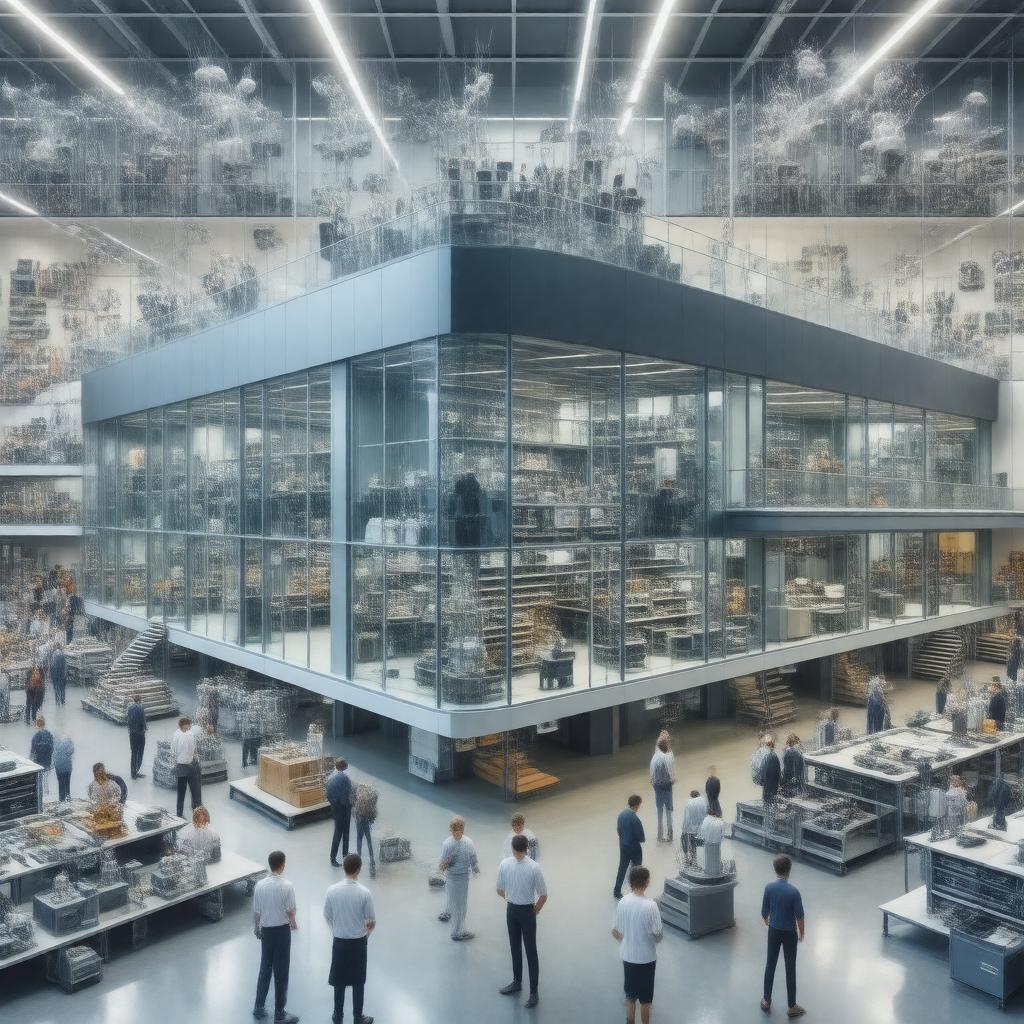 Click to view larger image AI-created image of Department of Materials Science and Engineering