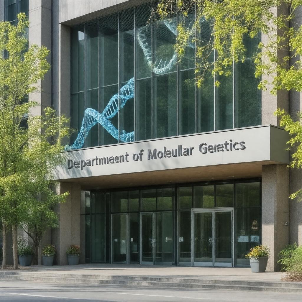 AI-created image of Department of Molecular Genetics