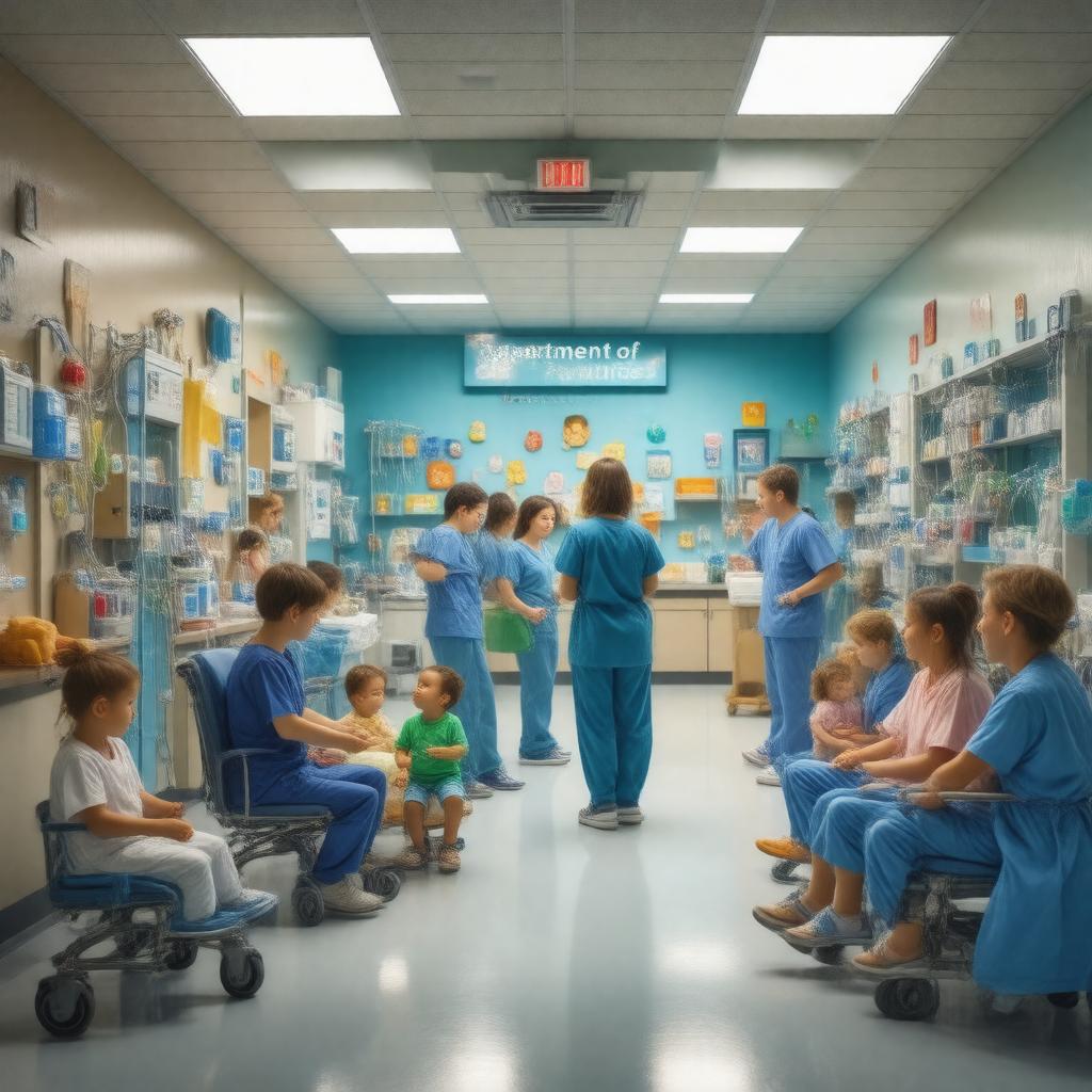 Click to view larger image AI-created image of Department of Pediatrics