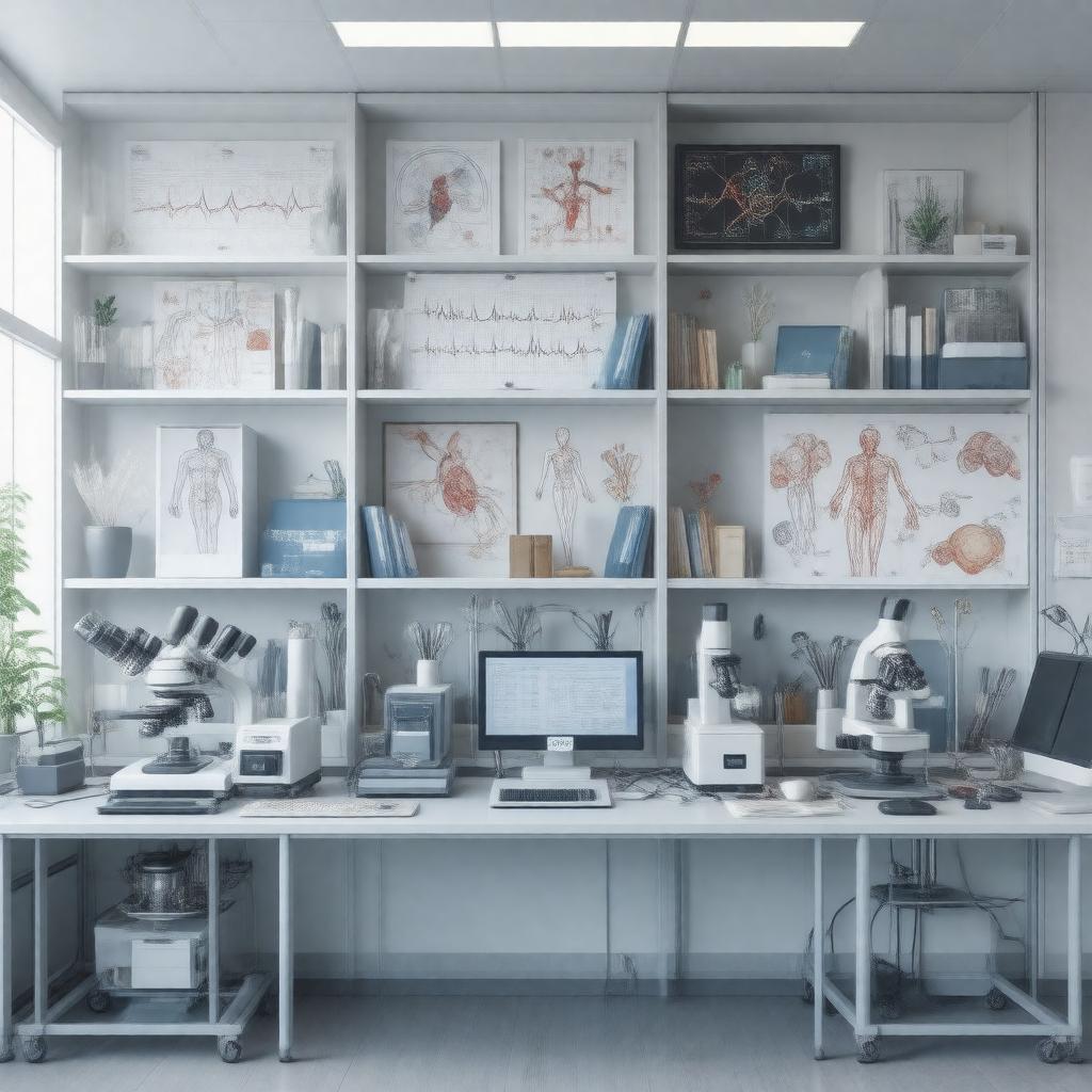 AI-created image of Department of Physiology