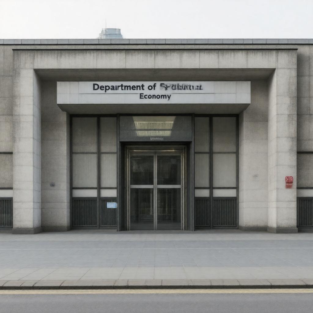 AI-created image of Department of Political Economy