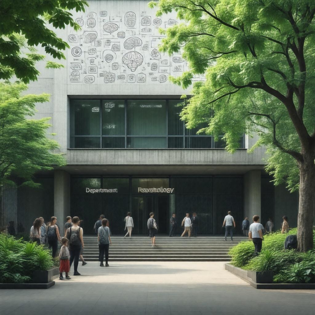 AI-created image of Department of Psychology