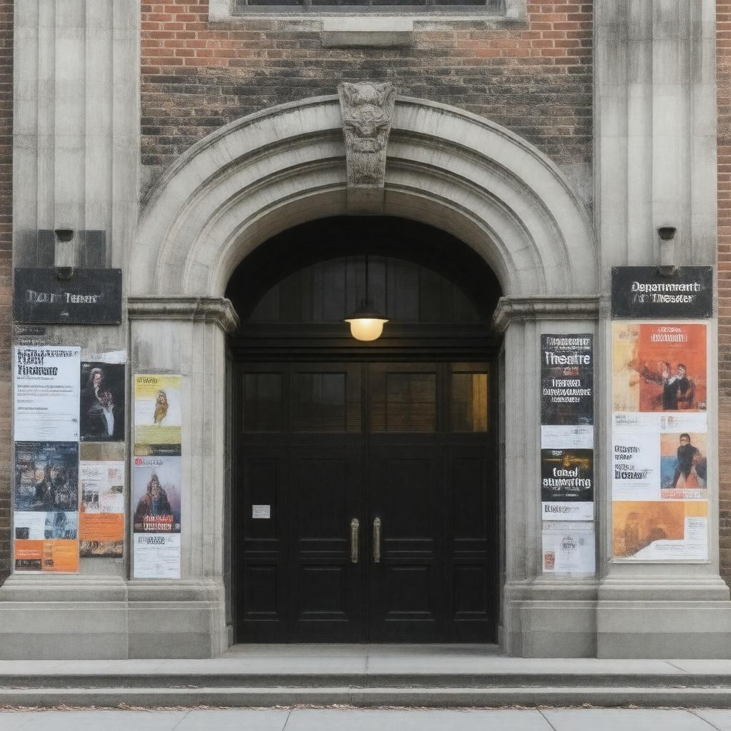 AI-created image of Department of Theater