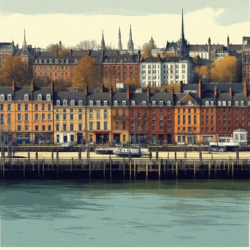 AI-created image of Deptford