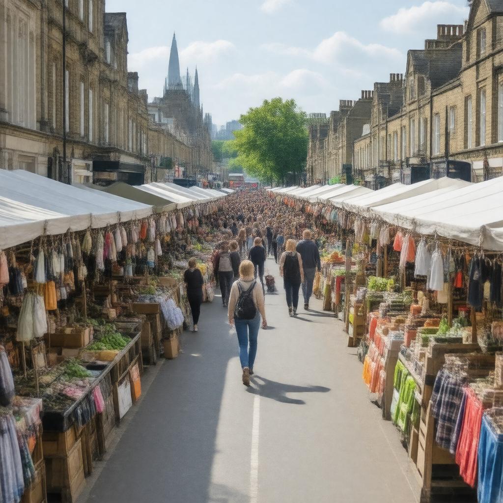 Click to view larger image AI-created image of Deptford Market