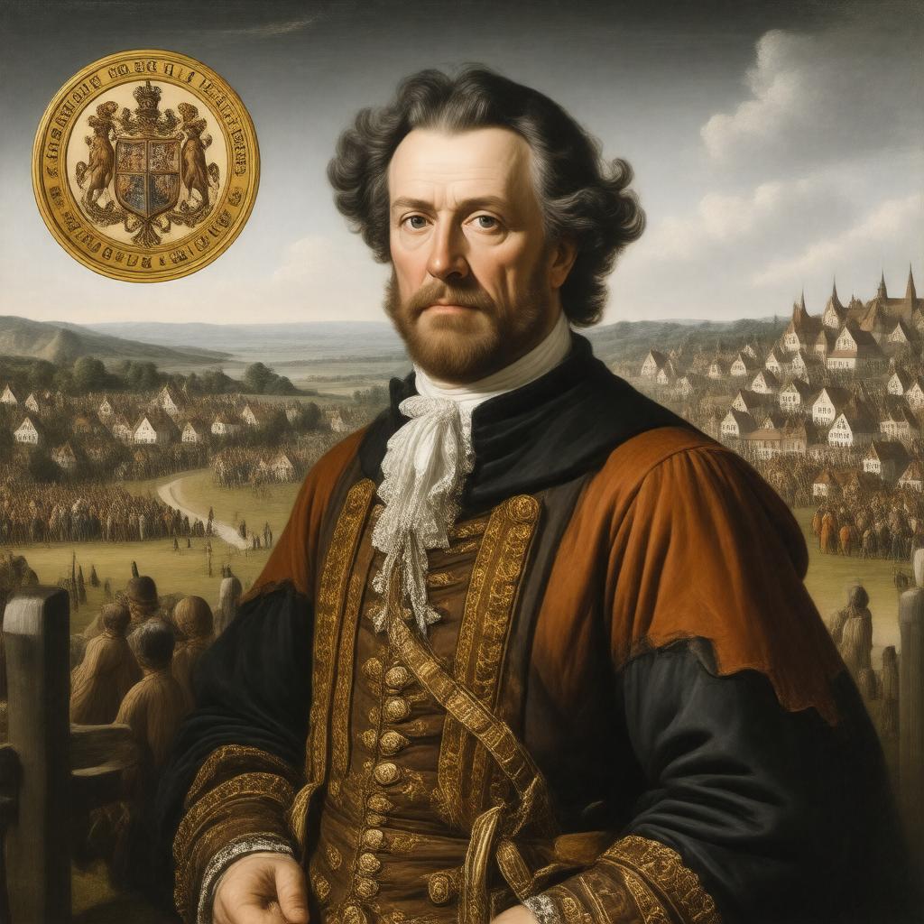 Click to view larger image AI-created image of Deputy Governor of Plymouth Colony