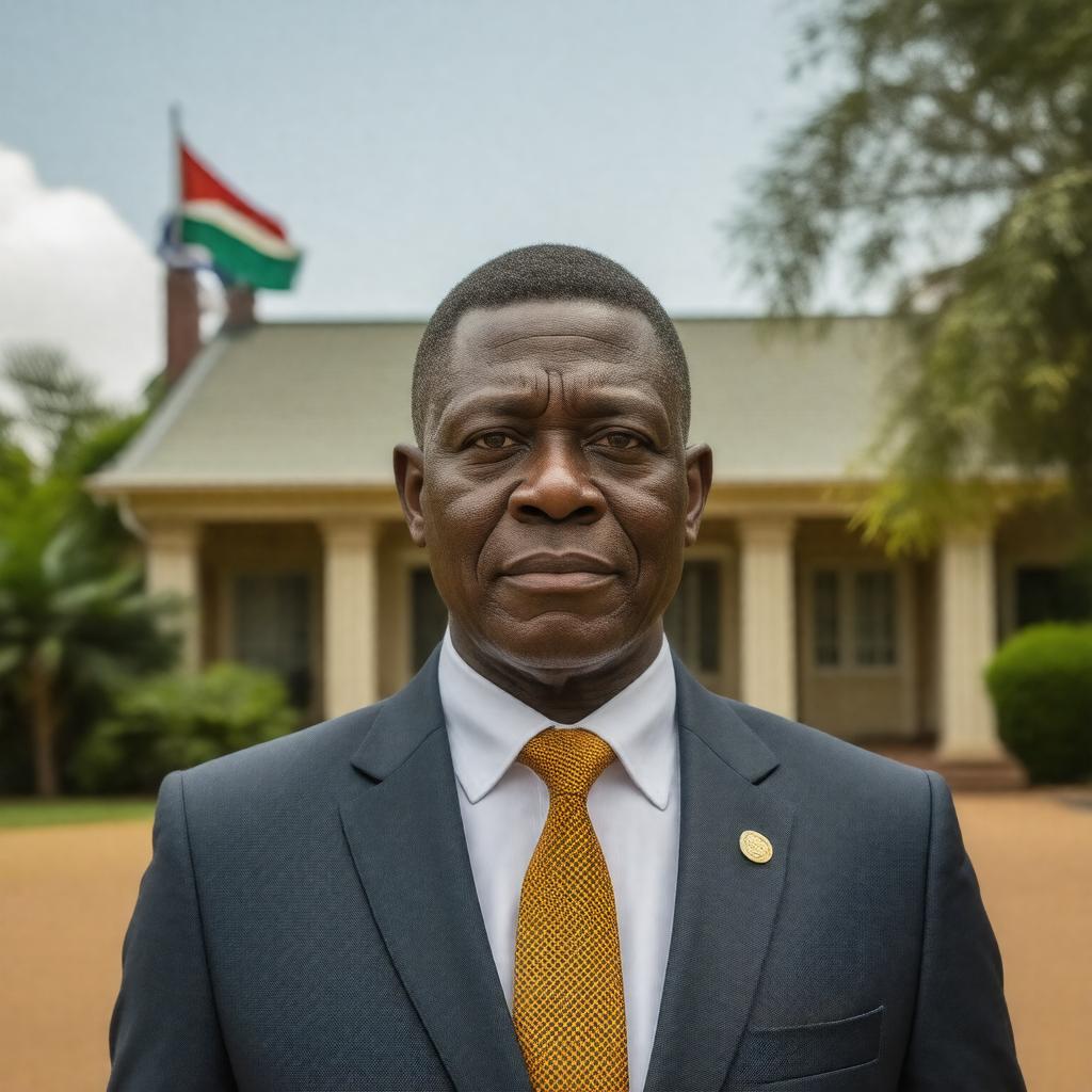 AI-created image of Deputy President of South Africa