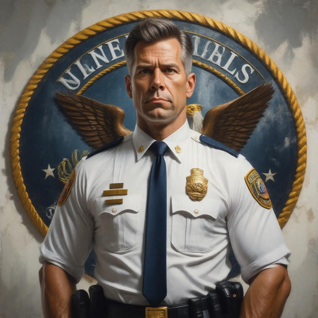 Click to view larger image AI-created image of Deputy United States Marshals