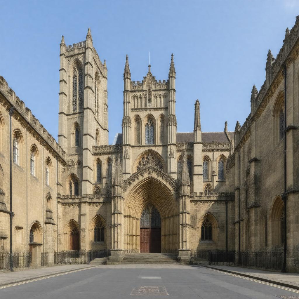 AI-created image of Derby Cathedral