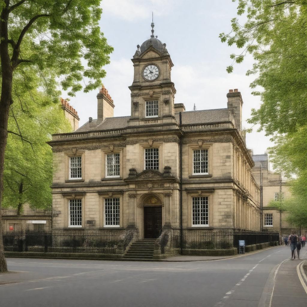 Click to view larger image AI-created image of Derby Museum and Art Gallery