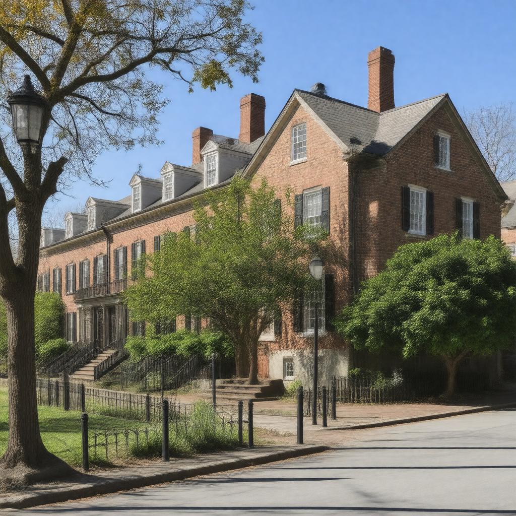 AI-created image of Derby Street Historic District