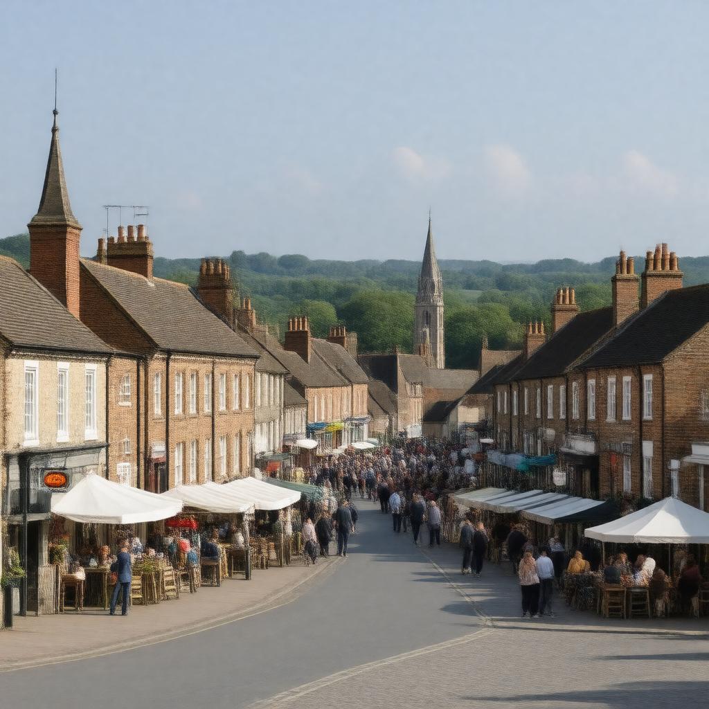 AI-created image of Dereham