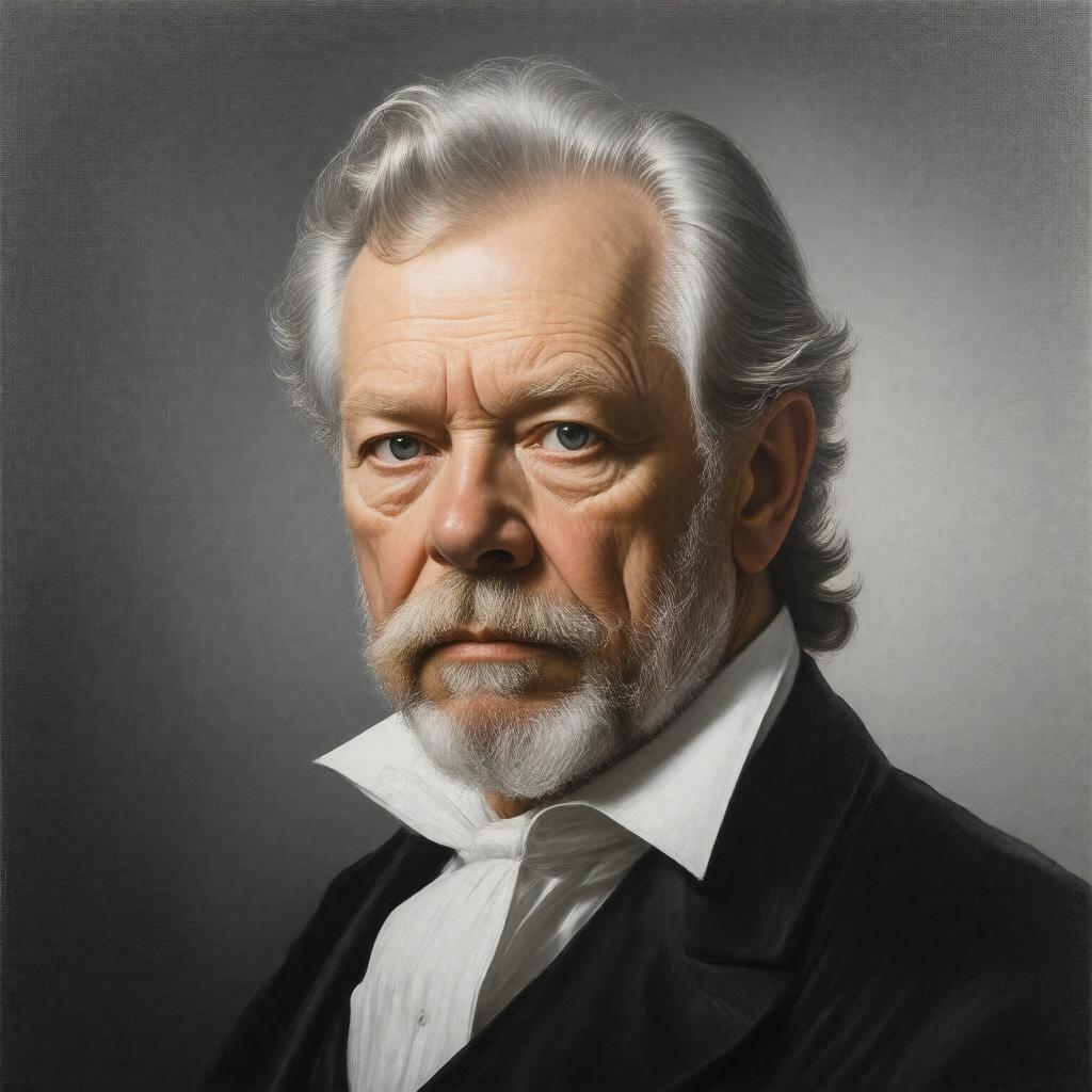 AI-created image of Derek Jacobi