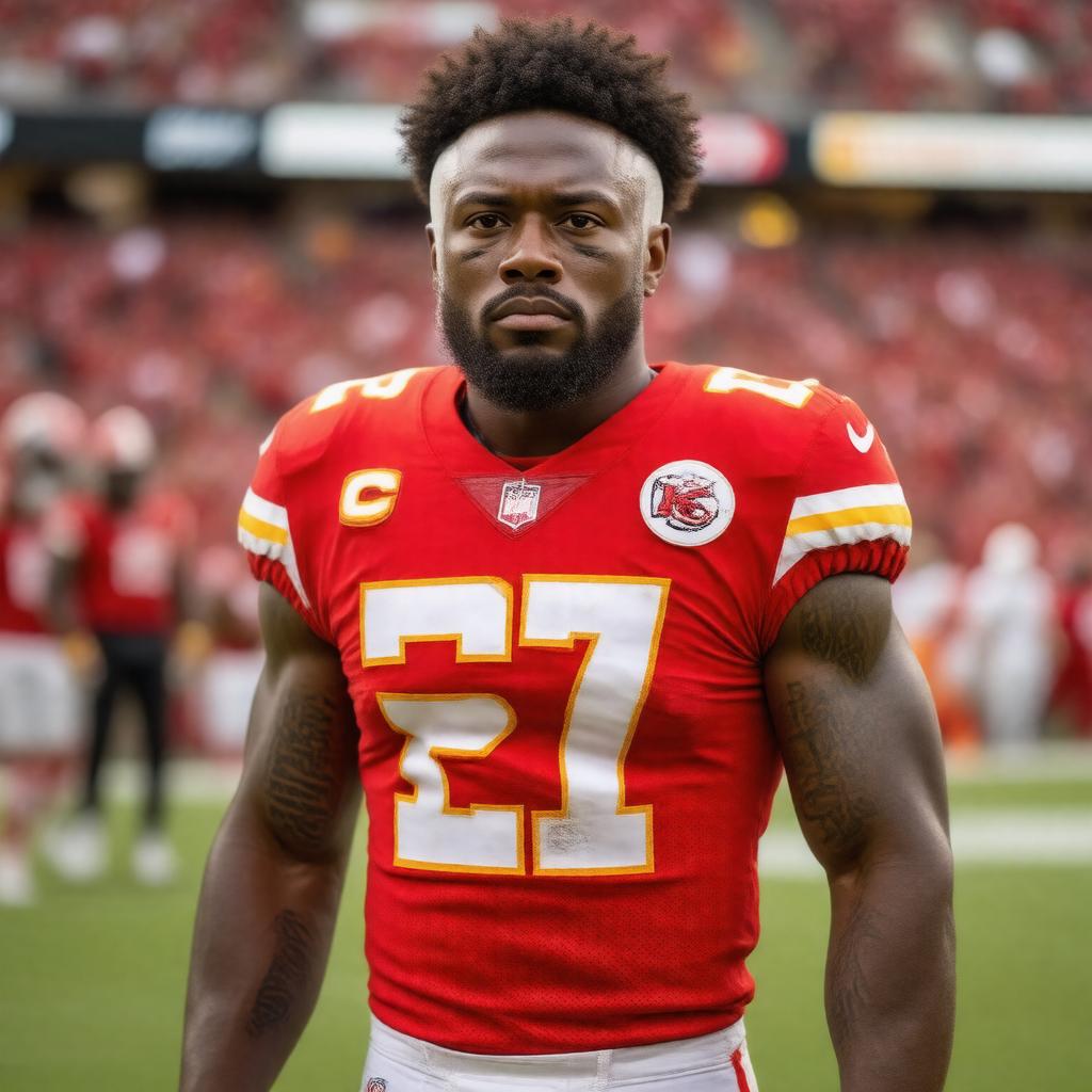 AI-created image of Derrick Johnson