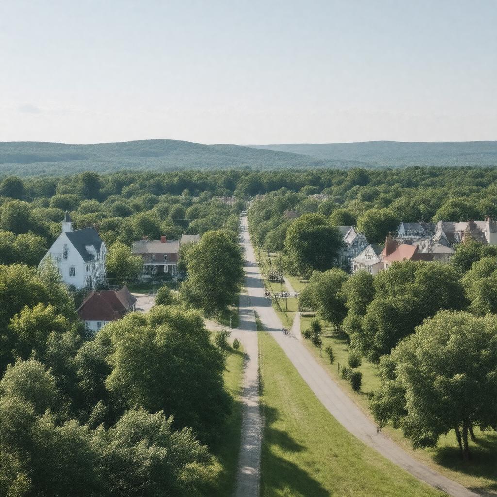 AI-created image of Derry, New Hampshire