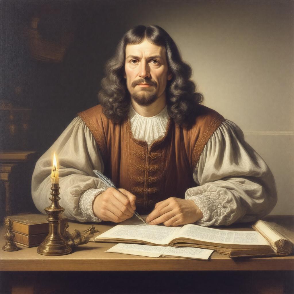 AI-created image of Descartes