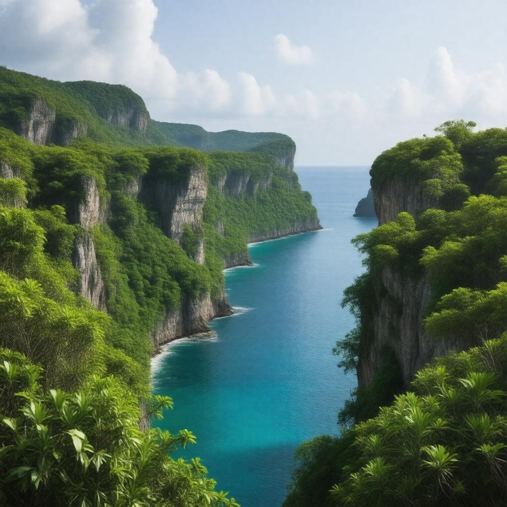 AI-created image of Desembarco del Granma National Park