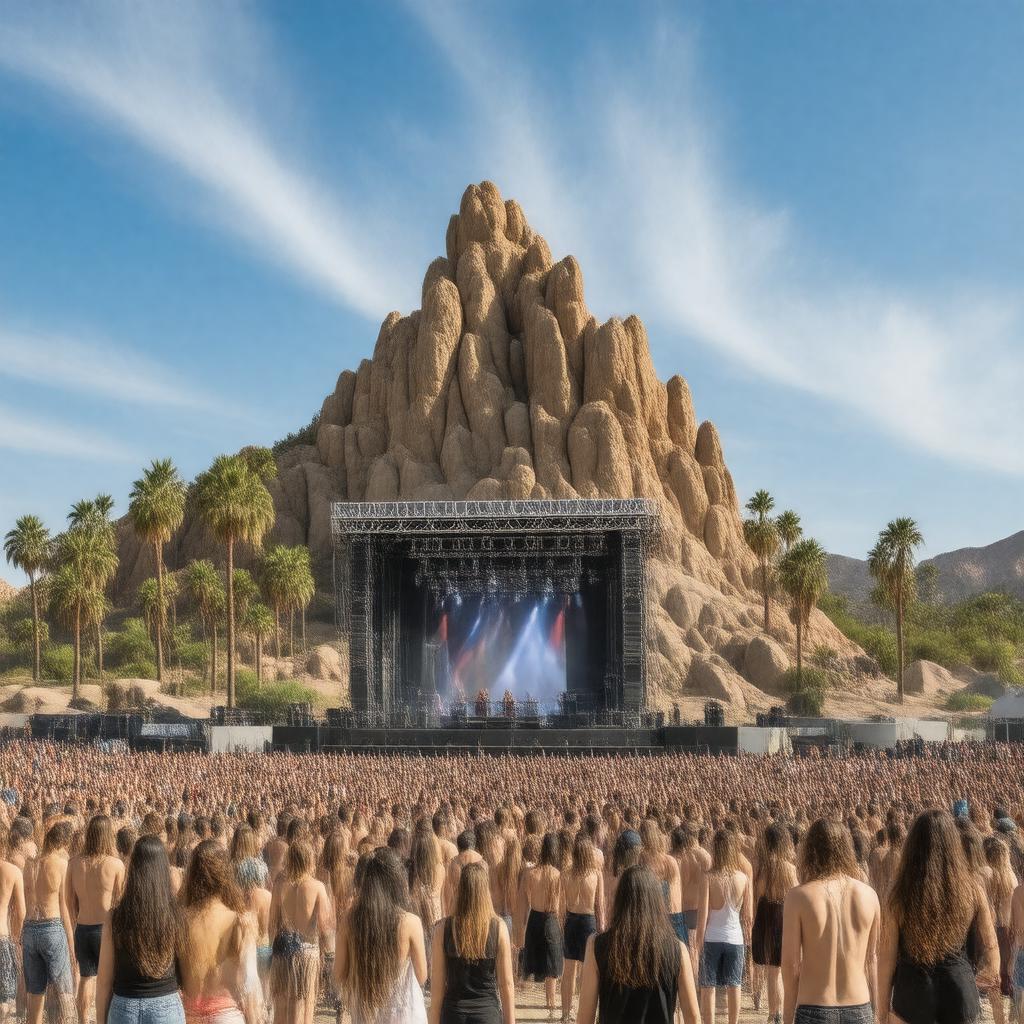 AI-created image of Desert Daze