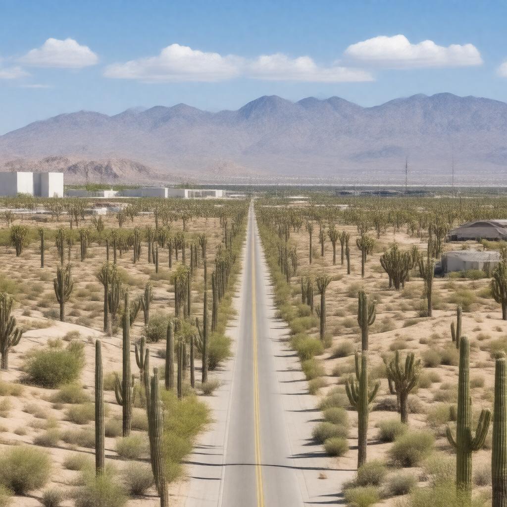 AI-created image of Desert View
