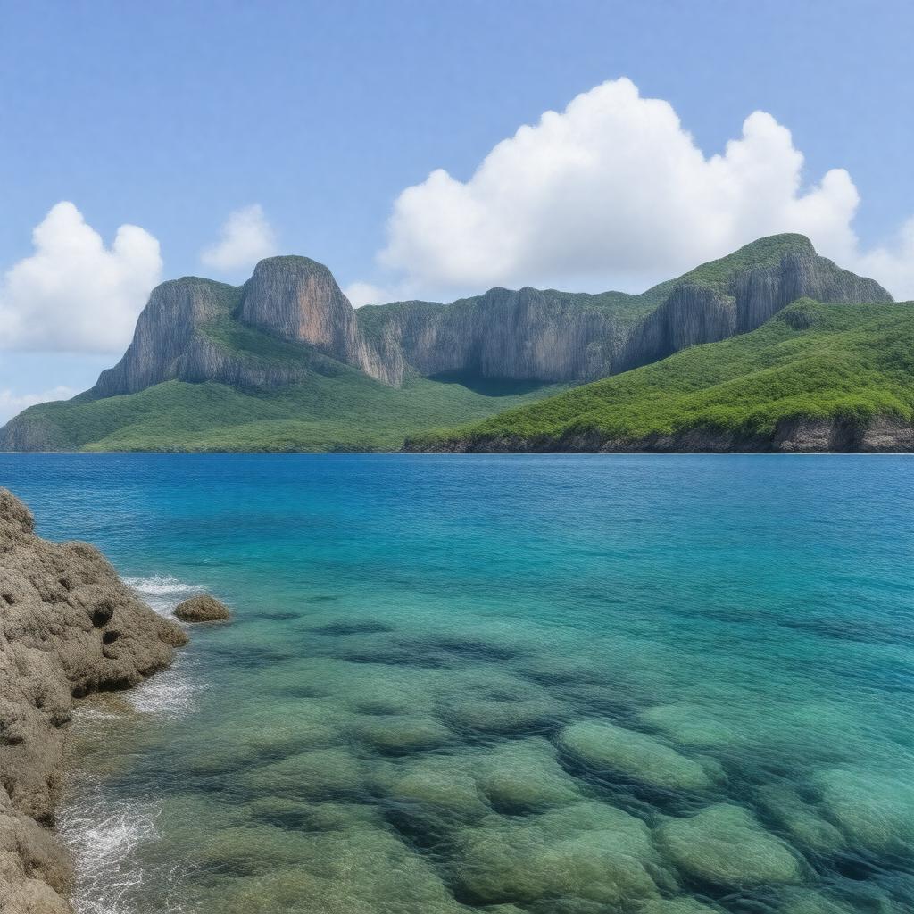 AI-created image of Desertas Islands