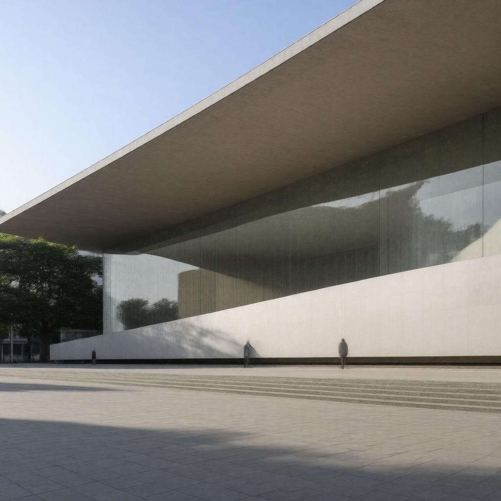 Click to view larger image AI-created image of Design Museum, London