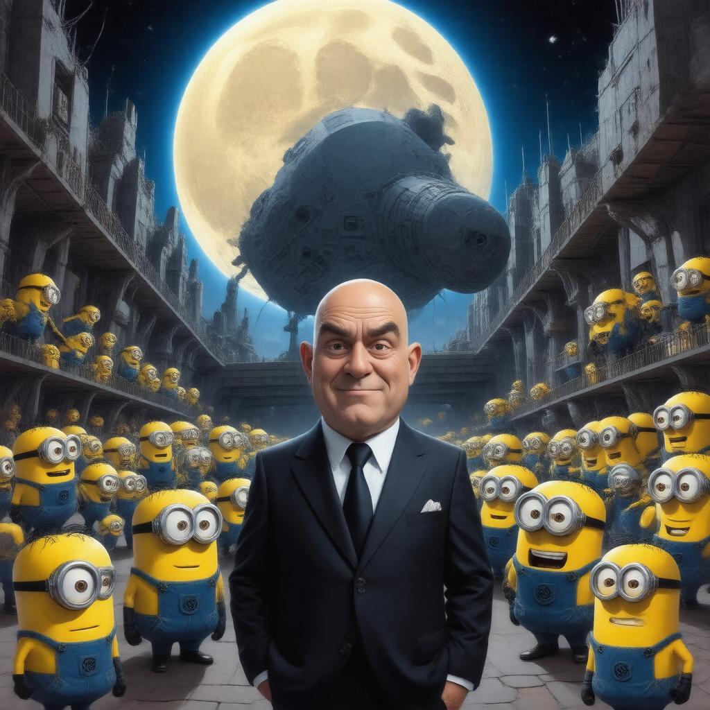 AI-created image of Despicable Me (2010 film)