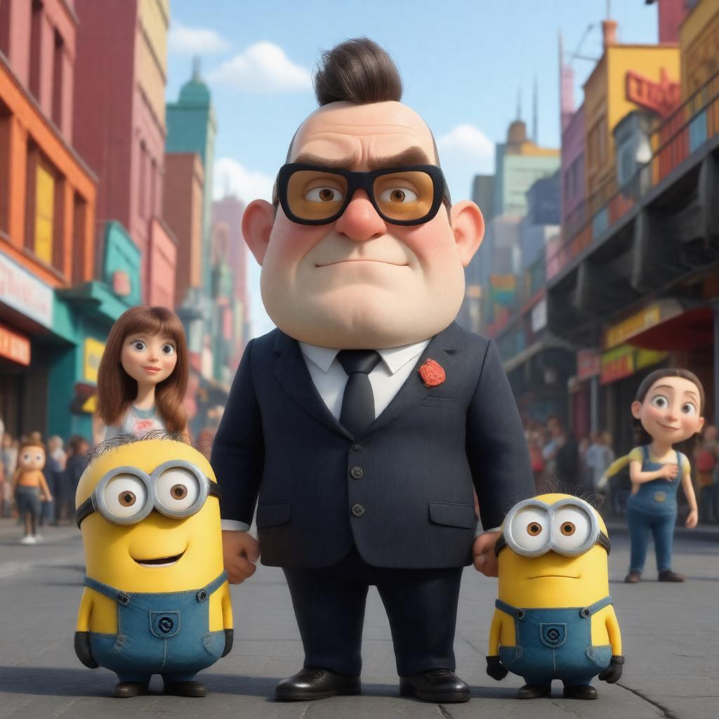 AI-created image of Despicable Me 2 (2013 film)