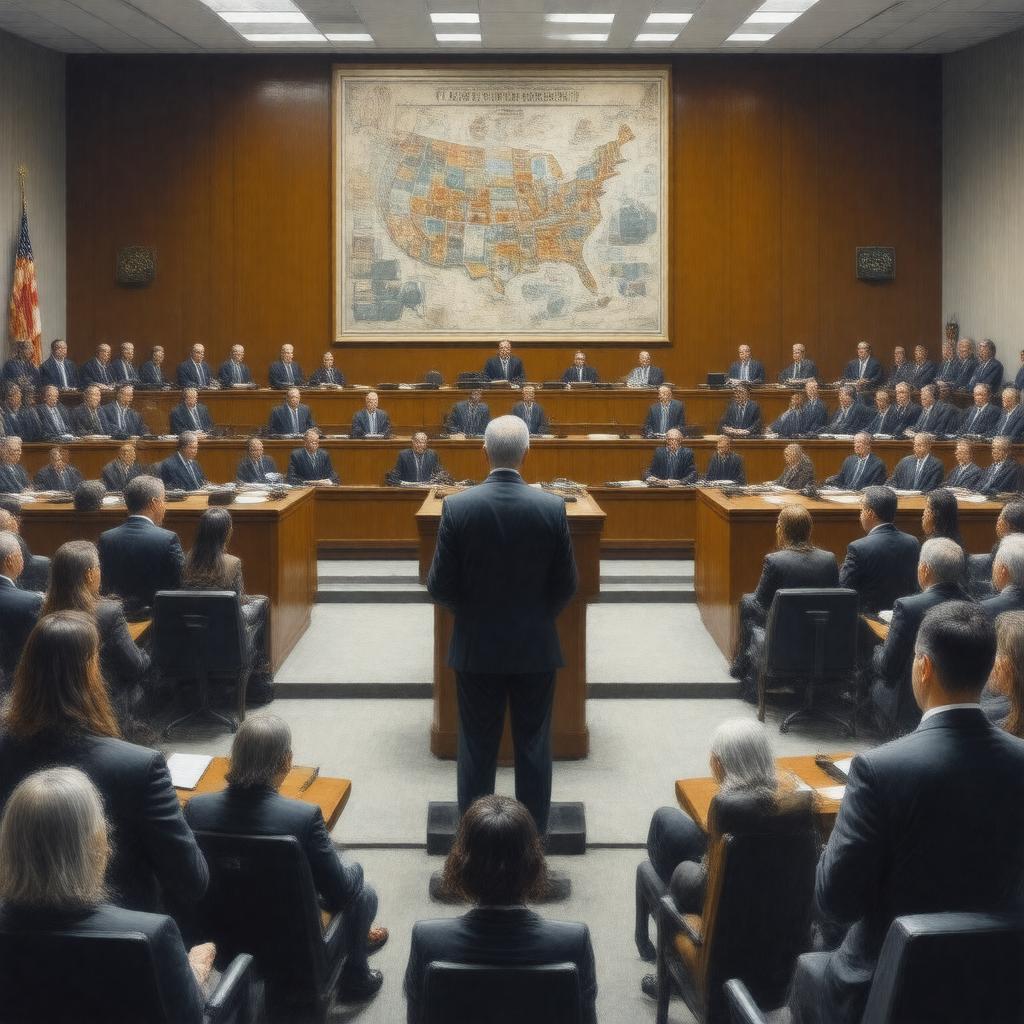 AI-created image of Detroit City Council